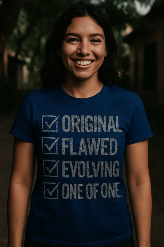 One Of One Check Mark Flawed Original Check List - Women's Standard T-Shirt