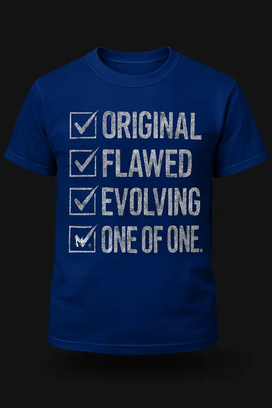 One Of One Check Mark Flawed Original Check List - Unisex Premium T-Shirt