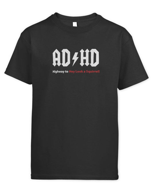 Highway To Hey Look A Squirrel Kids Standard T-Shirt
