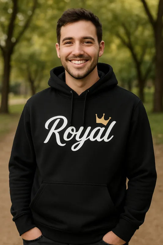 Royal gold crown - Unisex Hoodie