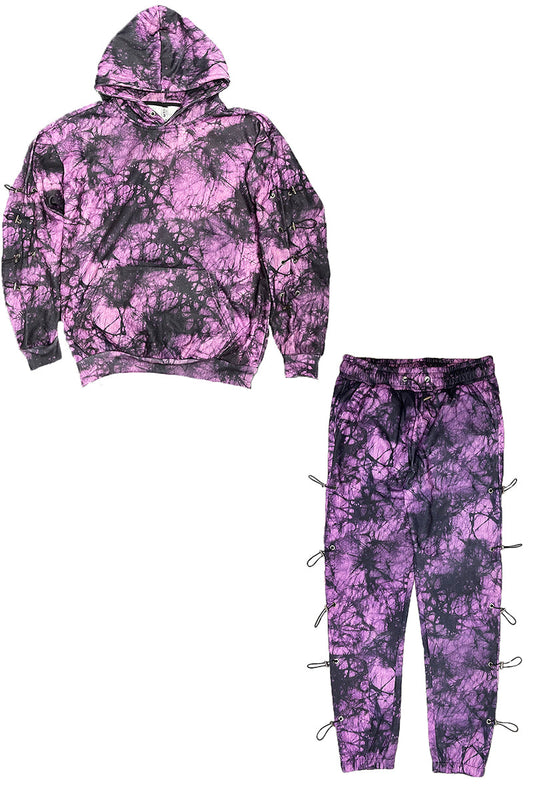 Toggle Dye Hoodie Set-0